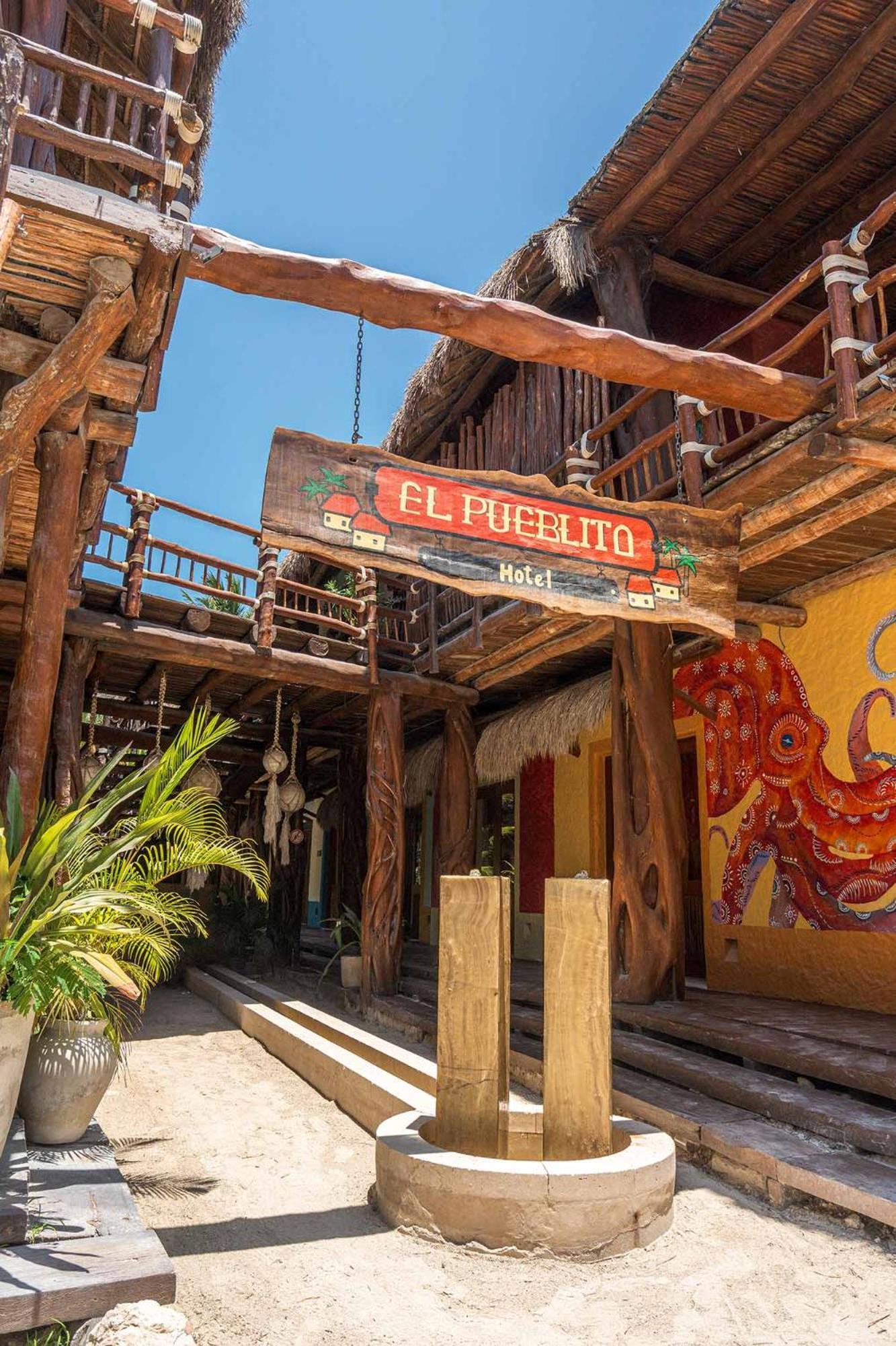 Hotel El Pueblito Isla Holbox Exterior foto